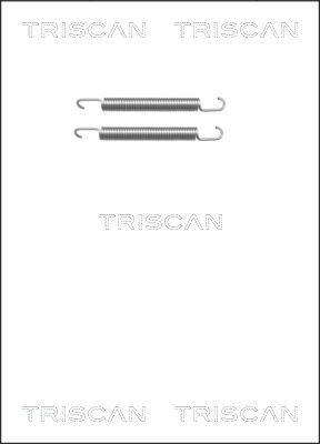 Triscan 8105 652161 - Piederumu komplekts, Stāvbremzes mehānisma bremžu loks ps1.lv