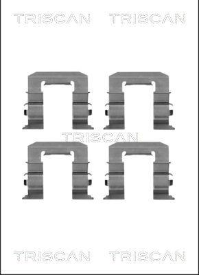 Triscan 8105 141592 - Piederumu komplekts, Disku bremžu uzlikas ps1.lv