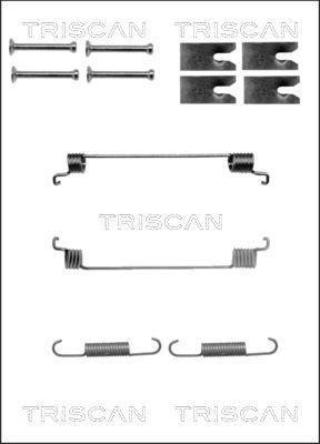 Triscan 8105 152562 - Piederumu komplekts, Bremžu loki ps1.lv