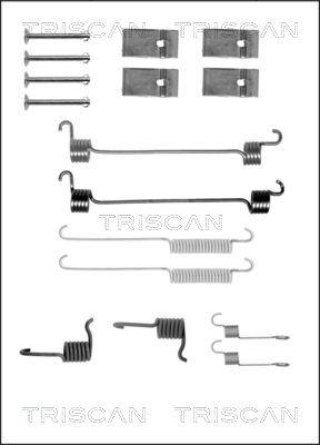 Triscan 8105 162544 - Piederumu komplekts, Bremžu loki ps1.lv