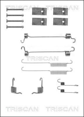 Triscan 8105 162545 - Piederumu komplekts, Bremžu loki ps1.lv