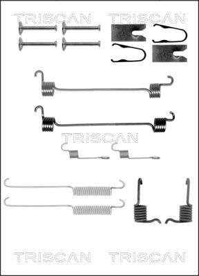 Triscan 8105 162586 - Piederumu komplekts, Bremžu loki ps1.lv