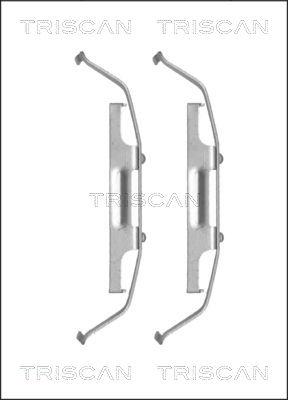 Triscan 8105 101633 - Piederumu komplekts, Disku bremžu uzlikas ps1.lv