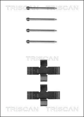 Triscan 8105 101194 - Piederumu komplekts, Disku bremžu uzlikas ps1.lv