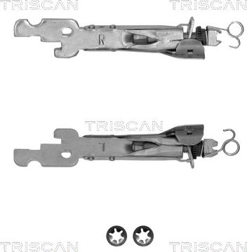 Triscan 8105 103003 - Regulatora komplekts, Trumuļu bremzes ps1.lv