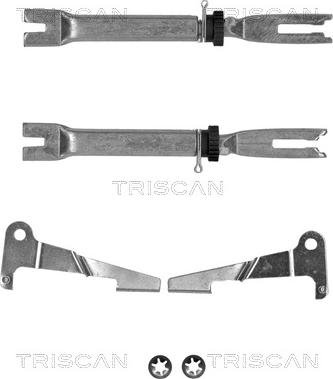 Triscan 8105 103011 - Regulatora komplekts, Trumuļu bremzes ps1.lv