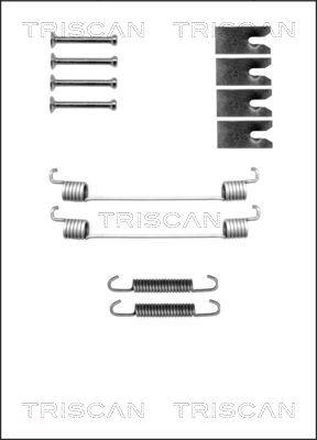 Triscan 8105 102598 - Piederumu komplekts, Bremžu loki ps1.lv