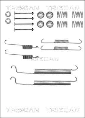 Triscan 8105 102581 - Piederumu komplekts, Bremžu loki ps1.lv