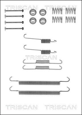 Triscan 8105 102582 - Piederumu komplekts, Bremžu loki ps1.lv