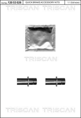 Triscan 8105 102640 - Sviru un stiepņu sistēma, Bremžu sistēma ps1.lv