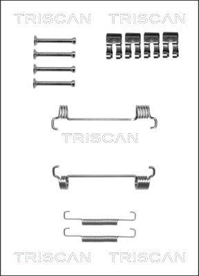 Triscan 8105 102603 - Piederumu komplekts, Stāvbremzes mehānisma bremžu loks ps1.lv