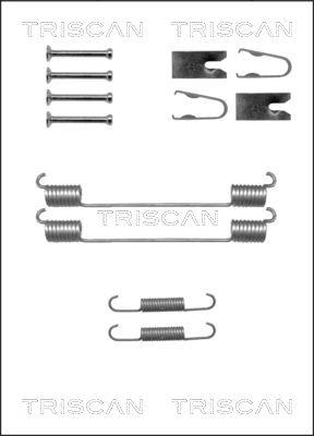 Triscan 8105 102612 - Piederumu komplekts, Bremžu loki ps1.lv