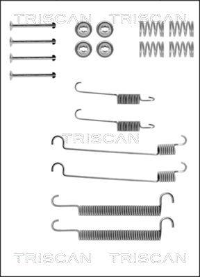 Triscan 8105 102266 - Piederumu komplekts, Bremžu loki ps1.lv