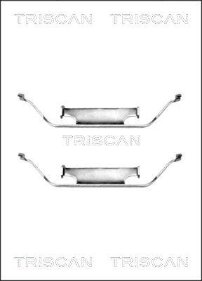 Triscan 8105 111571 - Piederumu komplekts, Disku bremžu uzlikas ps1.lv