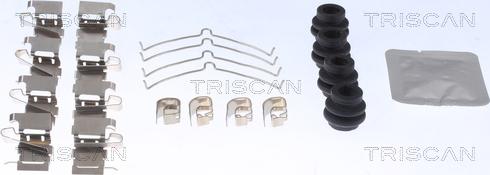 Triscan 8105 131649 - Piederumu komplekts, Disku bremžu uzlikas ps1.lv