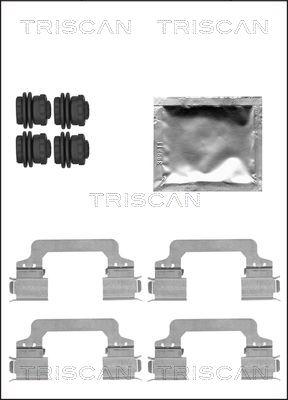 Triscan 8105 171602 - Piederumu komplekts, Disku bremžu uzlikas ps1.lv