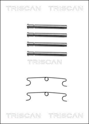 Triscan 8105 291601 - Piederumu komplekts, Disku bremžu uzlikas ps1.lv