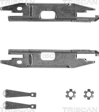 Triscan 8105 293002 - Regulatora komplekts, Trumuļu bremzes ps1.lv