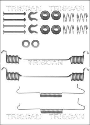 Triscan 8105 292042 - Piederumu komplekts, Bremžu loki ps1.lv