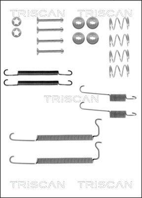 Triscan 8105 242366 - Piederumu komplekts, Bremžu loki ps1.lv