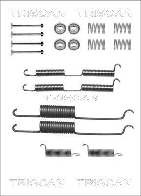 Triscan 8105 252569 - Piederumu komplekts, Bremžu loki ps1.lv