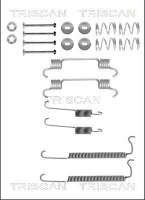 Triscan 8105 212002 - Piederumu komplekts, Bremžu loki ps1.lv