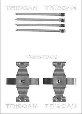 Triscan 8105 231613 - Piederumu komplekts, Disku bremžu uzlikas ps1.lv