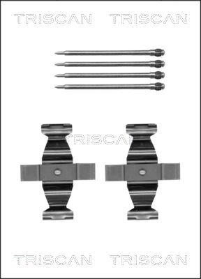 Triscan 8105 231612 - Piederumu komplekts, Disku bremžu uzlikas ps1.lv