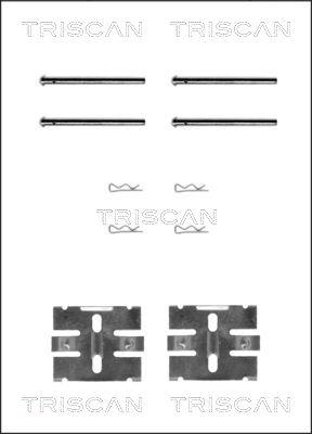 Triscan 8105 271206 - Piederumu komplekts, Disku bremžu uzlikas ps1.lv