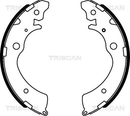 Triscan 8100 40508 - Bremžu loku komplekts ps1.lv