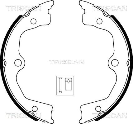 Triscan 8100 40009 - Bremžu loku kompl., Stāvbremze ps1.lv