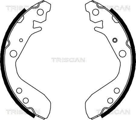 Triscan 8100 40006 - Bremžu loku komplekts ps1.lv