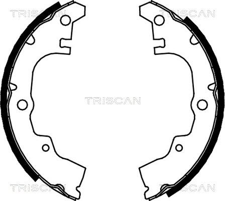 Triscan 8100 41414 - Bremžu loku komplekts ps1.lv