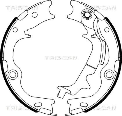 Triscan 8100 43029 - Bremžu loku kompl., Stāvbremze ps1.lv