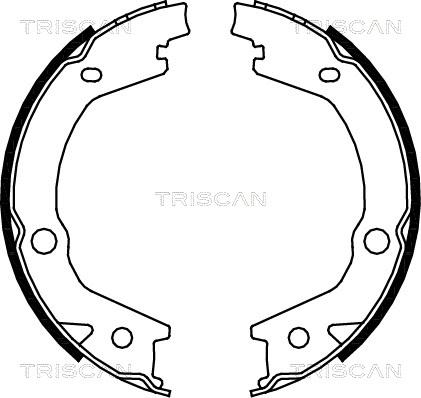 Triscan 8100 43020 - Bremžu loku kompl., Stāvbremze ps1.lv