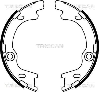 Triscan 8100 43021 - Bremžu loku komplekts ps1.lv