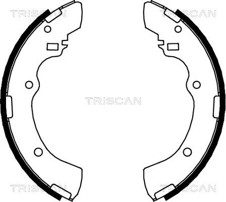 Triscan 8100 42505 - Bremžu loku komplekts ps1.lv