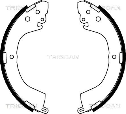 Triscan 8100 42605 - Bremžu loku komplekts ps1.lv