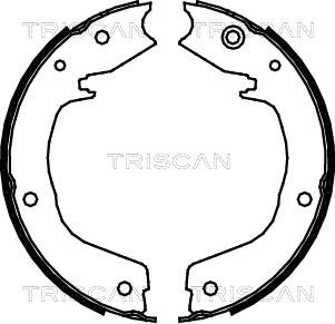 Triscan 8100 42019 - Bremžu loku kompl., Stāvbremze ps1.lv