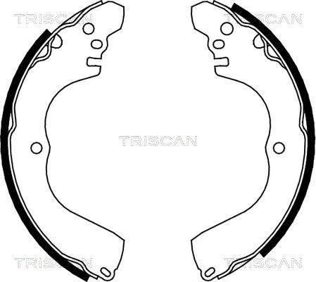 Triscan 8100 42017 - Bremžu loku komplekts ps1.lv