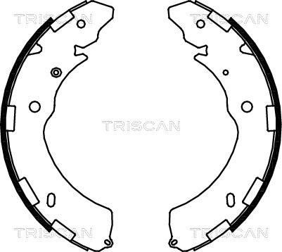 Triscan 8100 42021 - Bremžu loku komplekts ps1.lv