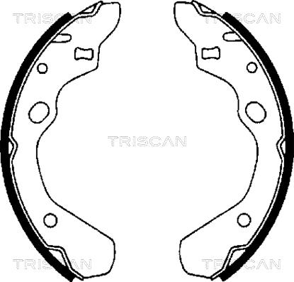 Triscan 8100 50500 - Bremžu loku komplekts ps1.lv