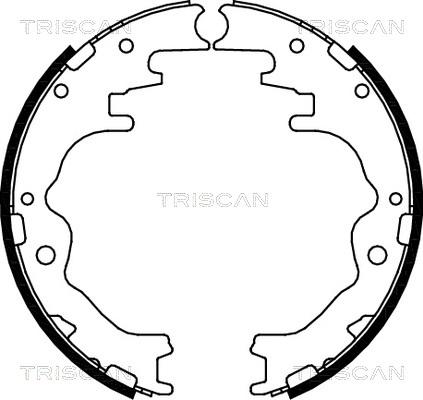 Triscan 8100 50526 - Bremžu loku komplekts ps1.lv