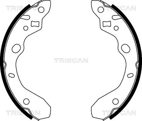 Triscan 8100 50611 - Bremžu loku komplekts ps1.lv