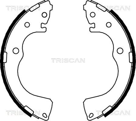 Triscan 8100 50001 - Bremžu loku komplekts ps1.lv