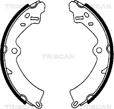 Triscan 8100 69473 - Bremžu loku komplekts ps1.lv