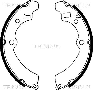 Triscan 8100 69521 - Bremžu loku komplekts ps1.lv