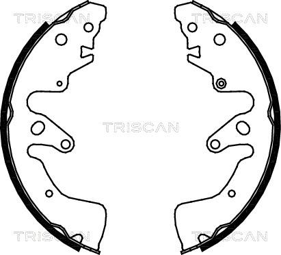 Triscan 8100 69004 - Bremžu loku komplekts ps1.lv