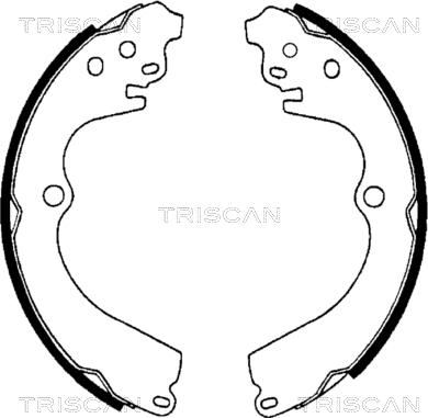 Triscan 8100 68551 - Bremžu loku komplekts ps1.lv