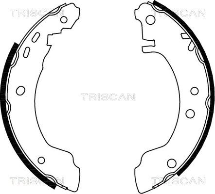 Triscan 8100 14531 - Bremžu loku komplekts ps1.lv